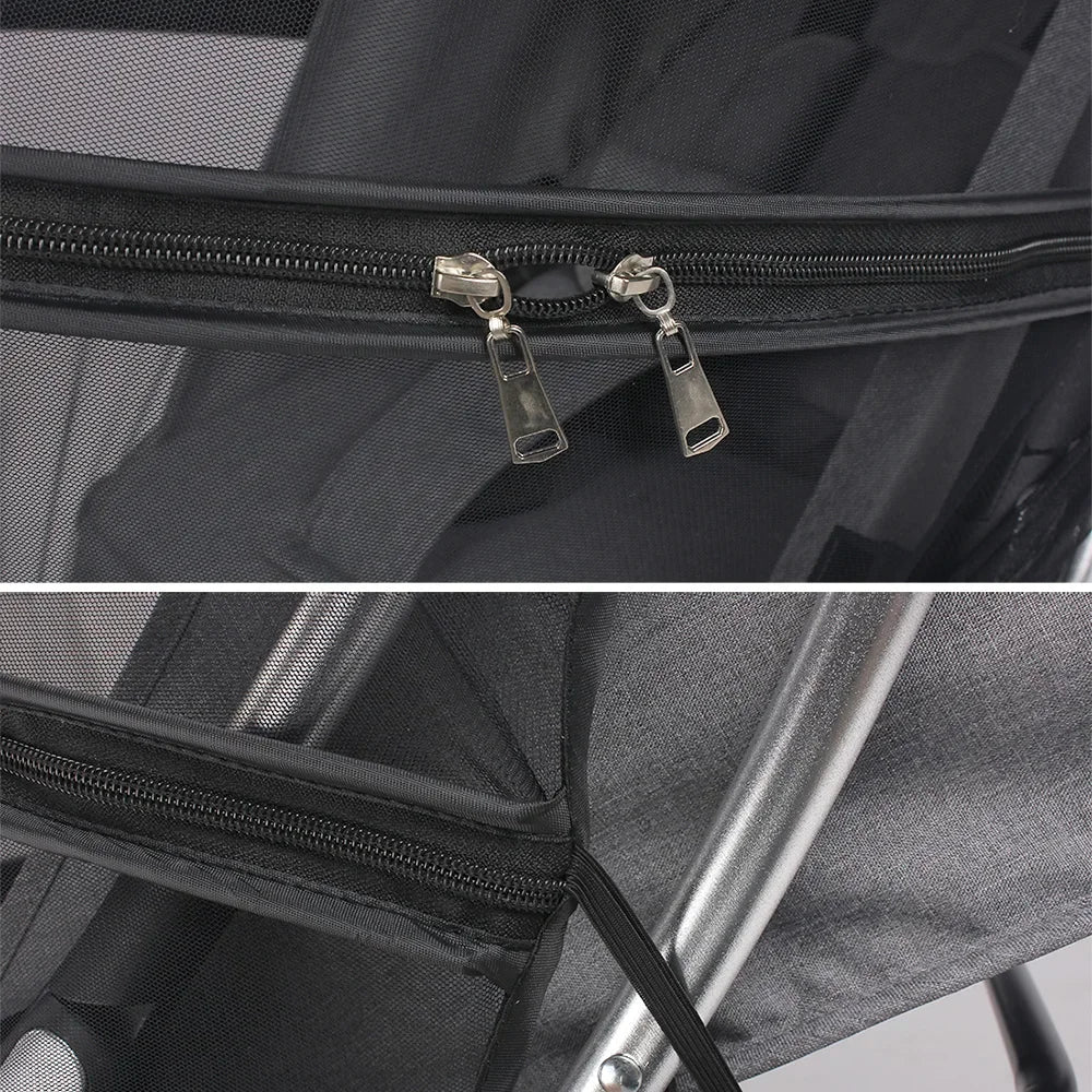 BreezyGuard™ Zippered Stroller & Car Seat Bug Net