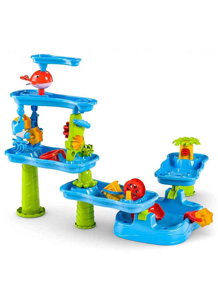 SplashStack™ 5-Layer Sand & Water Adventure Table for Kids
