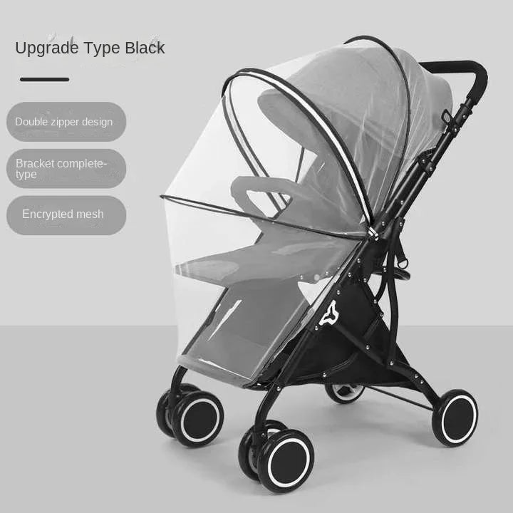 BreezyGuard™ Zippered Stroller & Car Seat Bug Net