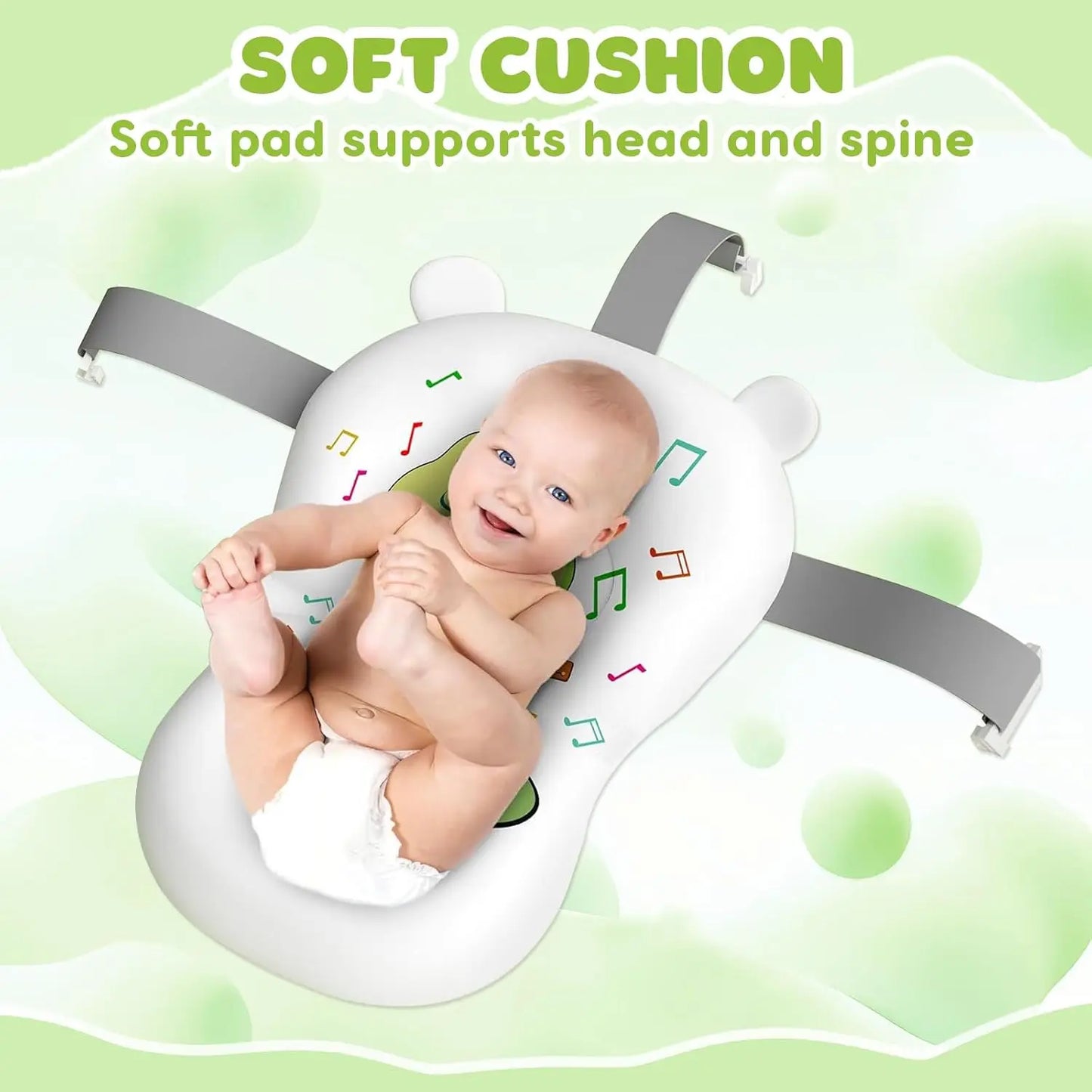 🛁 AquaNest™ Foldable Baby Bathtub Set
