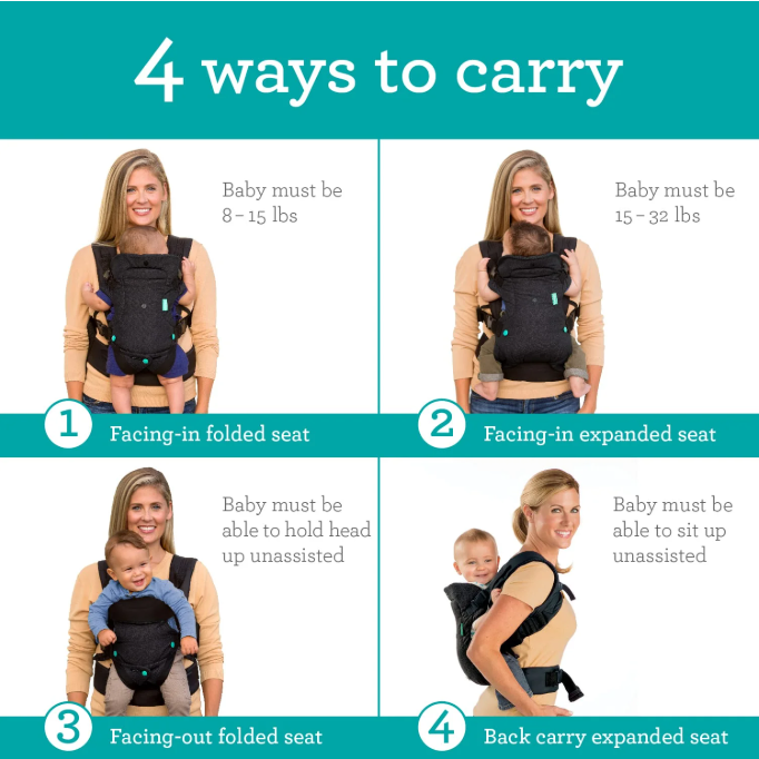 Infantino Flip™ 4-in-1 Baby Carrier