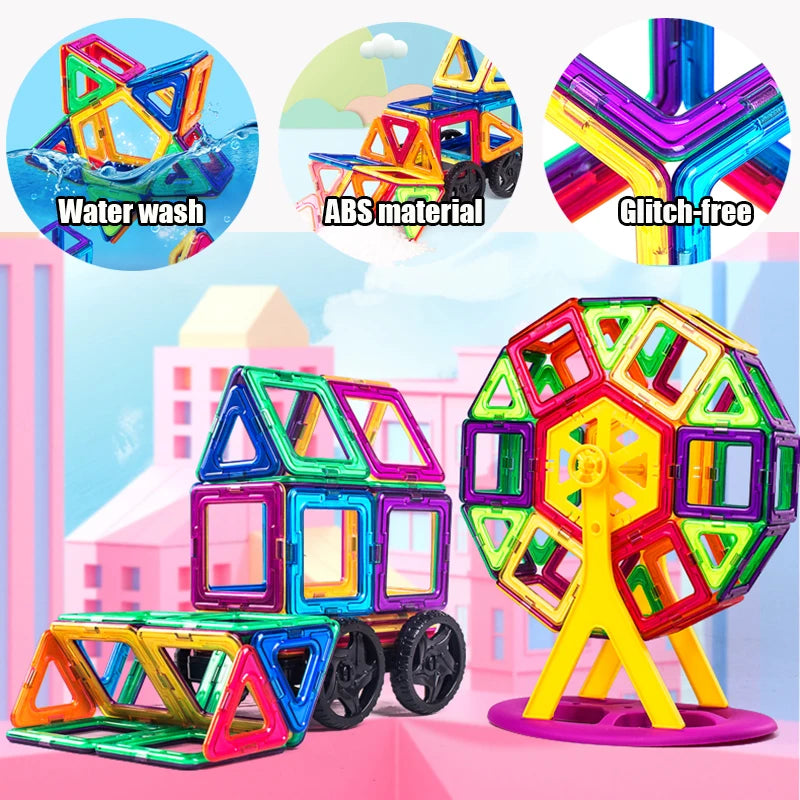 🧲 MagneBlox™ Builder Set — Spark Creativity with Every Click!