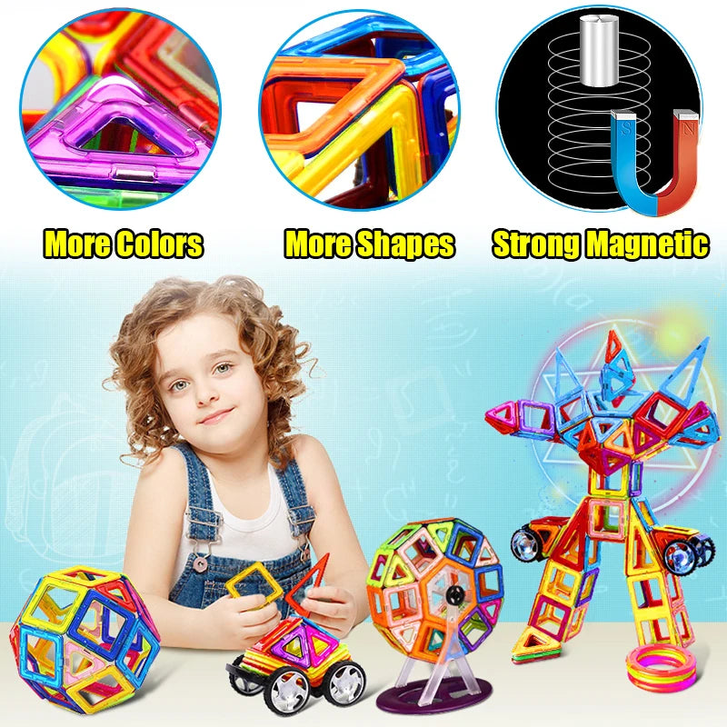 🧲 MagneBlox™ Builder Set — Spark Creativity with Every Click!