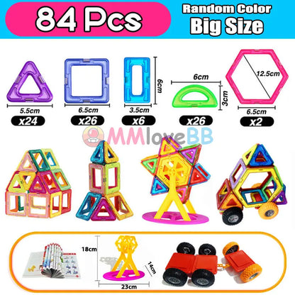 🧲 MagneBlox™ Builder Set — Spark Creativity with Every Click!