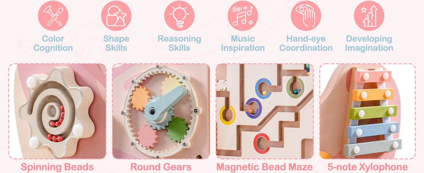 Montessori Crocodile Busy Board