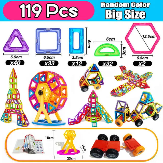 🧲 MagneBlox™ Builder Set — Spark Creativity with Every Click!