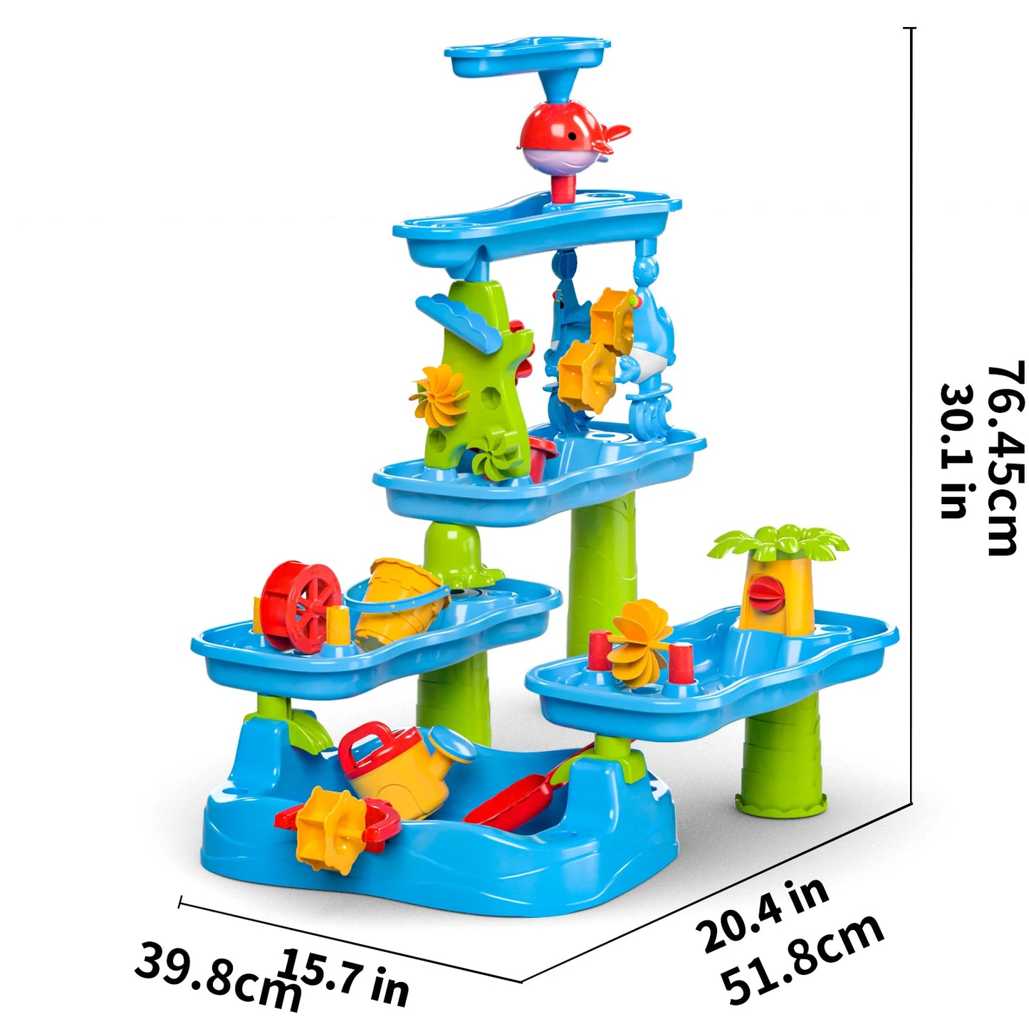 SplashStack™ 5-Layer Sand & Water Adventure Table for Kids