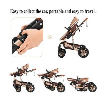 CruiseMate™ 3-in-1 Baby Travel System – Stroller, Car Seat & Bassinet Combo