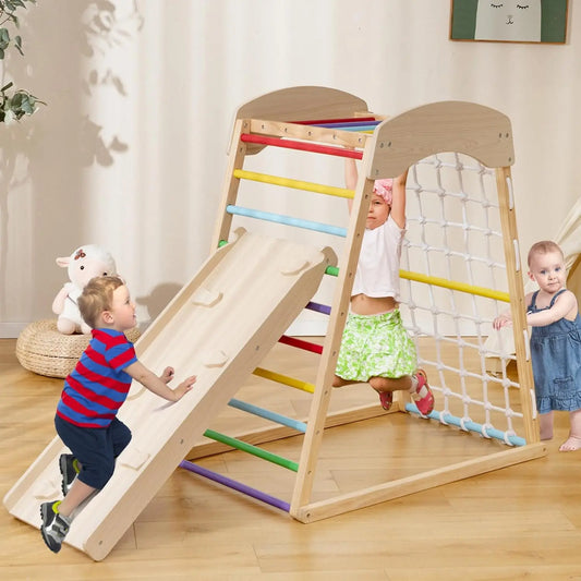 6-in-1 Montessori Indoor Jungle Gym