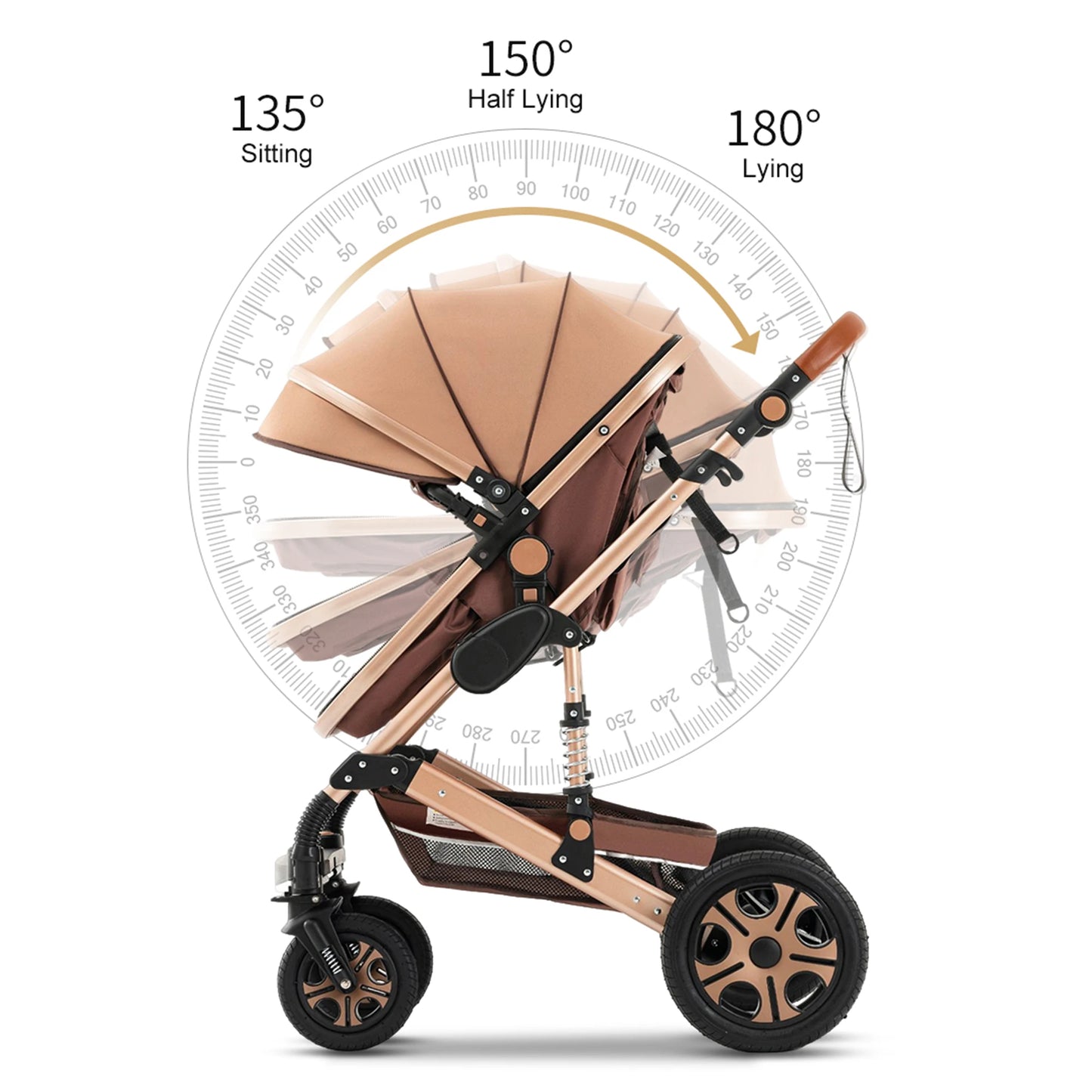 CruiseMate™ 3-in-1 Baby Travel System – Stroller, Car Seat & Bassinet Combo
